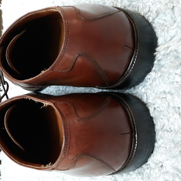 *Final Price* Salvatore Ferragamo Mens Brown Leather Lace Up Dress Shoes - Picture 6 of 10